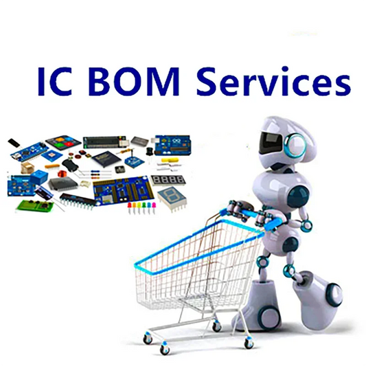 BOM List of Electronic Components, Complete List of Unit Components Chip IC Integrated Circuit Capacitor High Frequency Tube