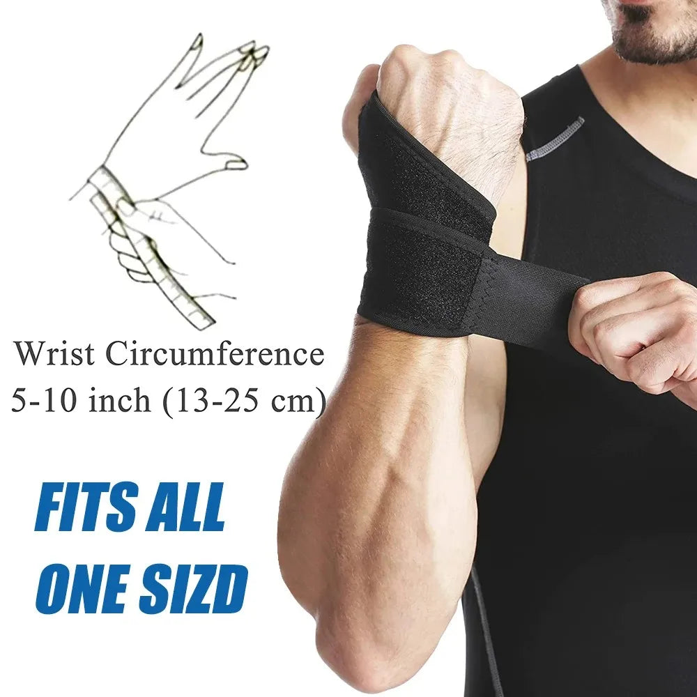1PC Adjustable Wristband Carpal Tunnel Brace Wrist Support Sport Tendinitis Pain Relief for Arthritis Wrist Bandage Wrap