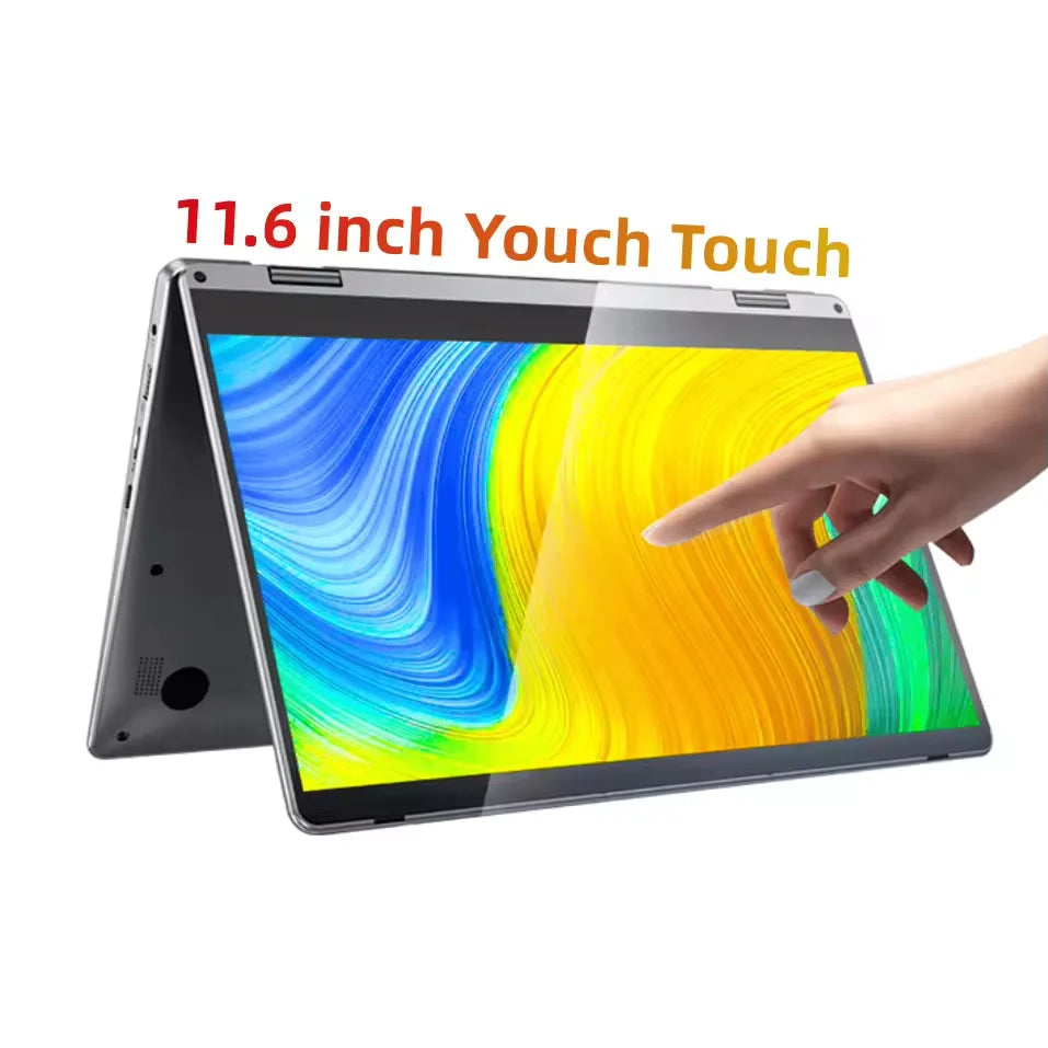 Cheapest Large Capacity 360° Rotating 11.6-inch 6GB+128/256/512GB/1TB Intel A3950 Personal and Business Laptop