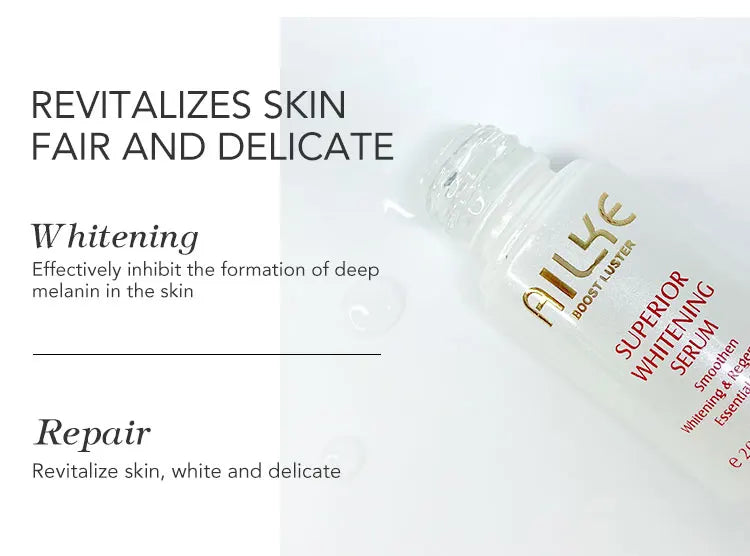 AILKE Brightening Skin Care Set, With Vitamin C, Glutathione, Reduce Spots, Moisturizing, Smooth Soft Skin, Improve Skin Radiant