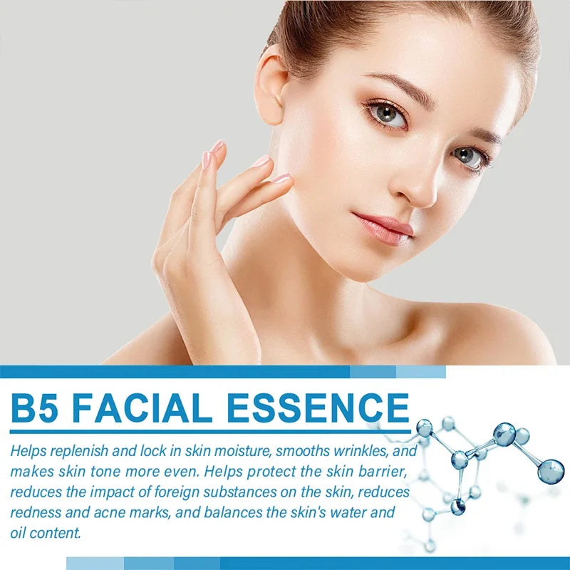B5 Hyaluronic Acid Serum Facial Anti A-ging W-rinkle Lift Firming Fine Lines Lightening Dark Circle Skin Brightening Hyalu Serum