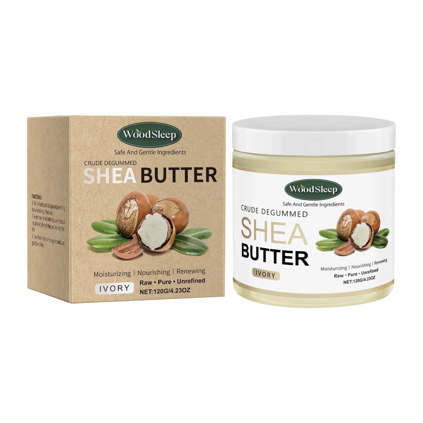 Natural Shea Butter Organic Removes Dry Skin on the Legs Arm Buttocks Deep Hydration Moisturizing Skin Crack Remover Moisturizer