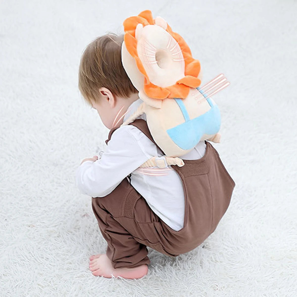 1pc baby toddler pillow Baby Zoology walk pillow breathable head cushion new belt series