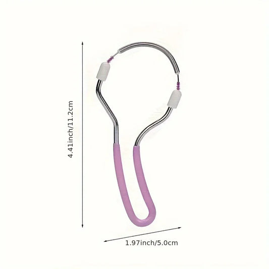 1PCFacial Epilator for Women, Remove Unwanted Hair on Upper Lip, Chin, Face, Portable Handheld Spring Roller Epilator for Smooth