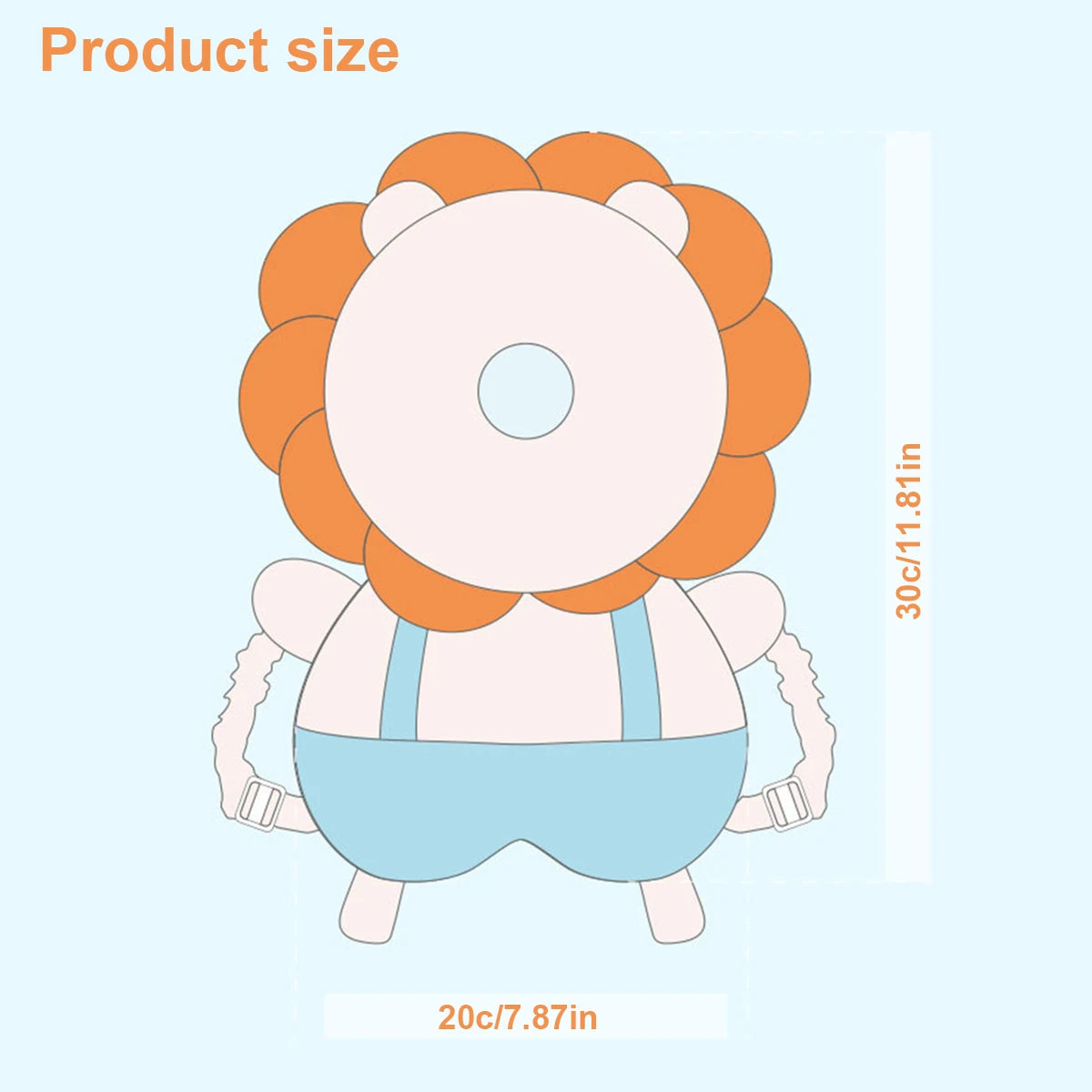 1pc baby toddler pillow Baby Zoology walk pillow breathable head cushion new belt series