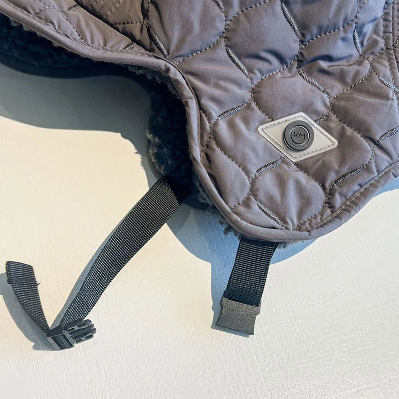 Winter Men Women Trapper Aviator Trooper Earflap Warm Waterproof Ski Down Hat Bomber Cap Ear Protectors Hats Reversible Wearable