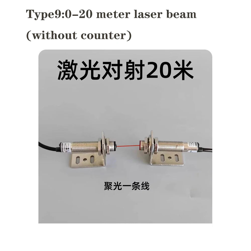 LED Digital Large Screen Electrostatic Induction Counter Infrared Automatic Production Line Pipeline Counting Electronic Counter