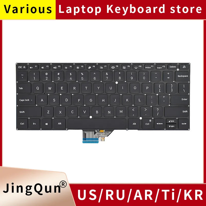 Laptops English US Russian backlight Keyboard For Xiaomi pro x14 RedmiBook Pro 14 XMA2006 XMA 2006 9Z.NH2SN.301