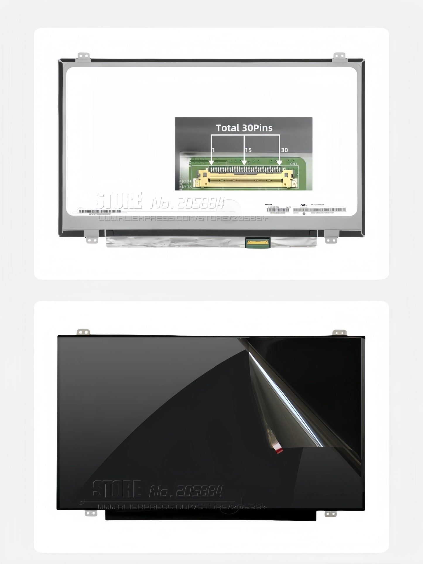 For Dell Latitude 3400 3410 3420 3430 3440 3450 3460 3470 3490 laptop LCD screen （Non touch screen）