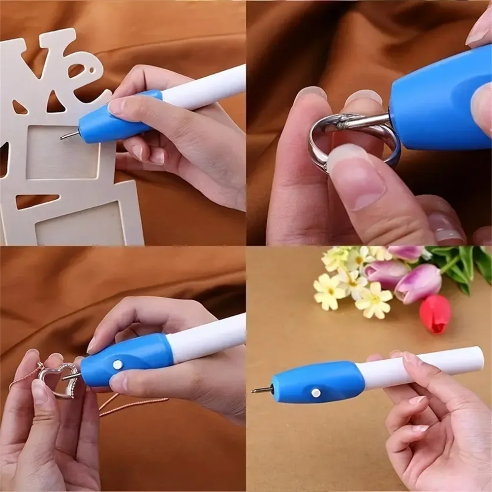 Mini wireless engraving pen, precision electric engraving pen, name writing engraving tool for crafts and DIY.