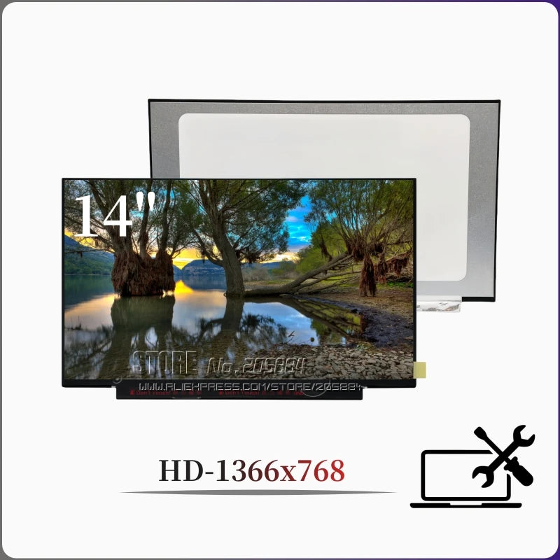 For Dell Latitude 3400 3410 3420 3430 3440 3450 3460 3470 3490 laptop LCD screen （Non touch screen）