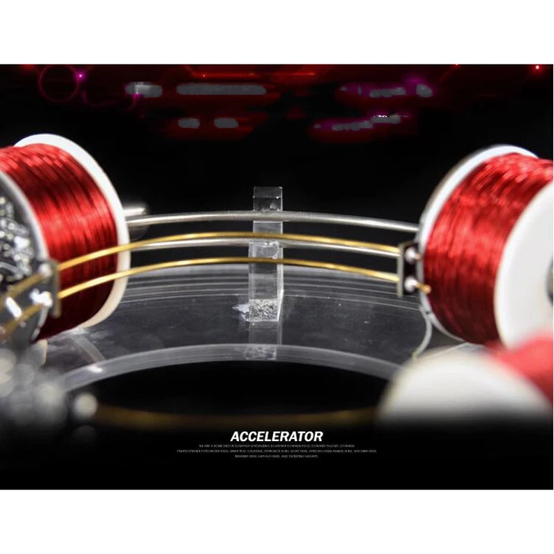 Electromagnetic cyclotron, circular accelerator, scientific experimental equipment, novel and unique physics teaching aid model