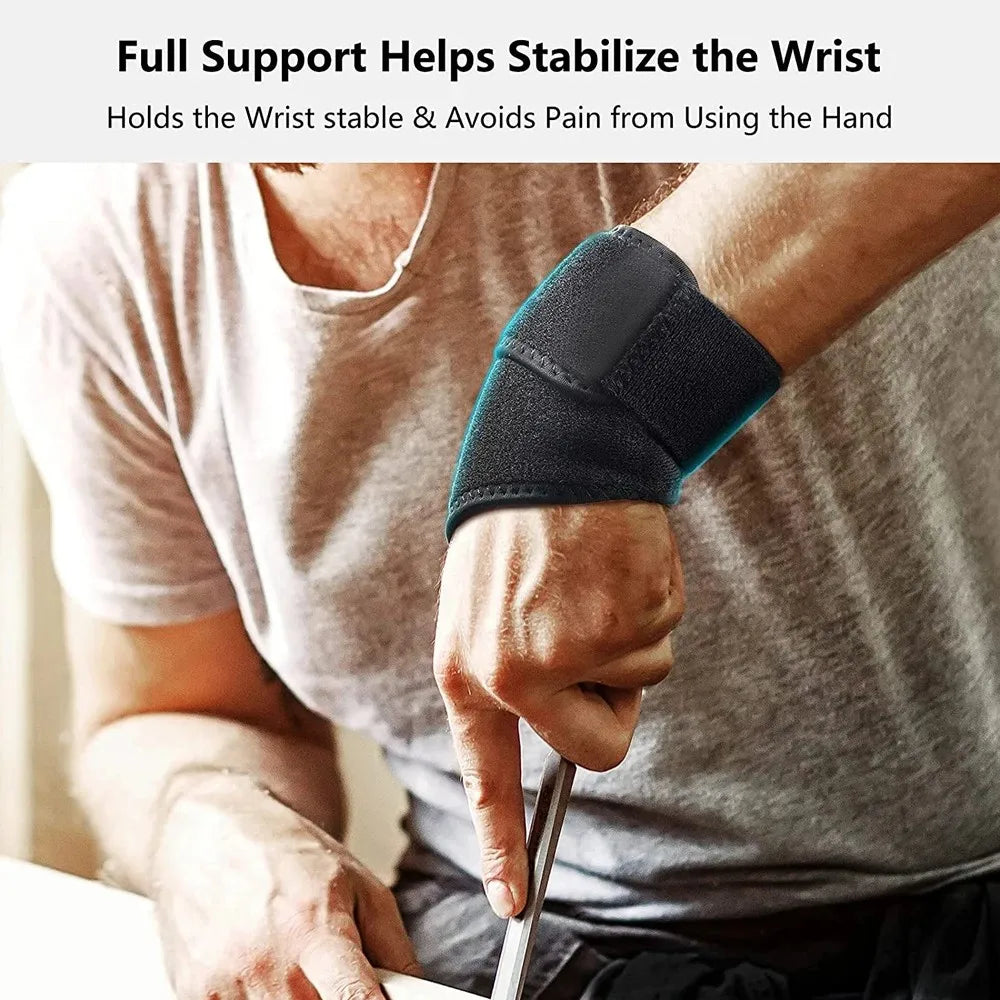1PC Adjustable Wristband Carpal Tunnel Brace Wrist Support Sport Tendinitis Pain Relief for Arthritis Wrist Bandage Wrap