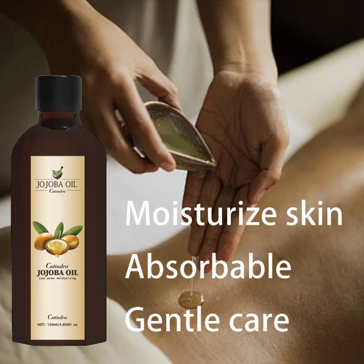 120ml Jojoba Oil2 Firm Skin Moisturizing Body Effectively Massage SPA Smooth Body Care Natural Organic Plant Oil