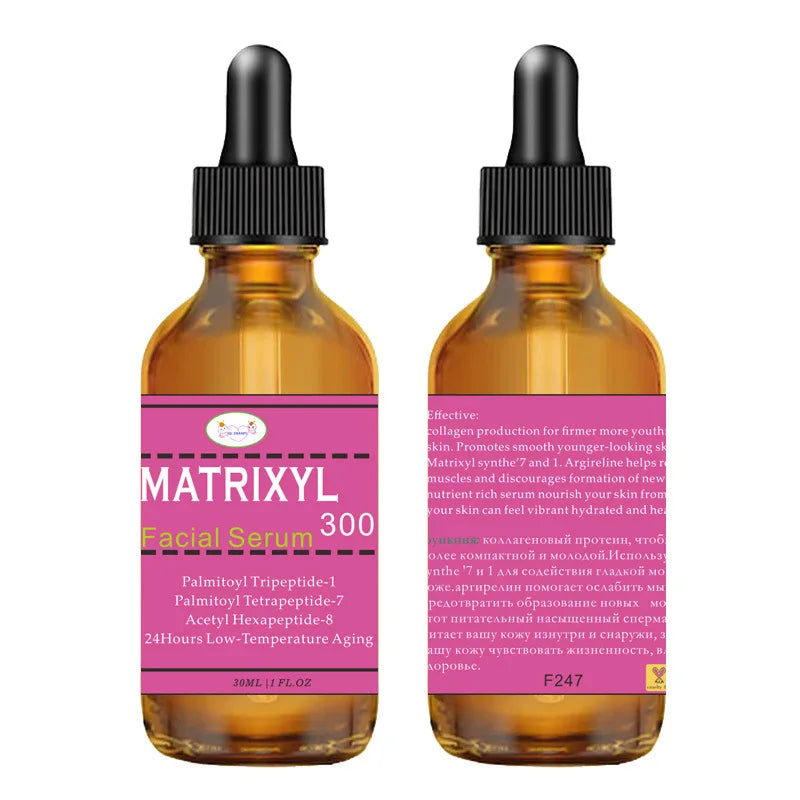 2pcs Matrixyl 3000 + Hyaluronic Acid + Organic Vitamin C Serum for Face, Facial Skin Serum Skin Care Products
