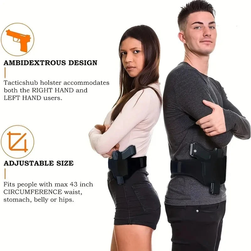 Chloroprene Rubber Outdoor Tactical Gun Holster Concealed Diving Material Underarm Gun Holster Single Shoulder Underarm Conceale