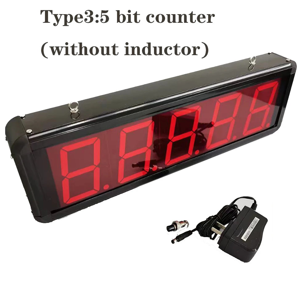 LED Digital Large Screen Electrostatic Induction Counter Infrared Automatic Production Line Pipeline Counting Electronic Counter