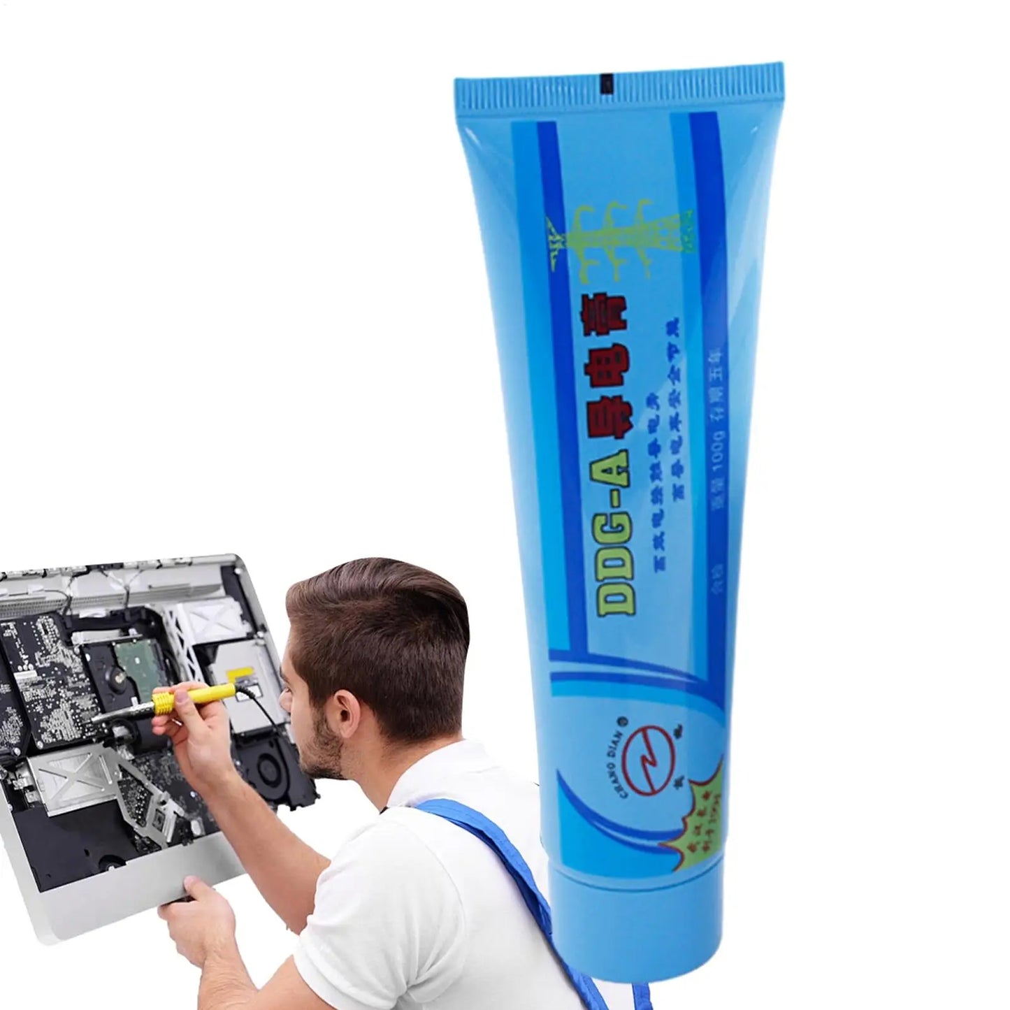 Electrical Grease 100g Electrical Contact Lubricant Grease Electronics Lubricant for Electrical and Automotive Applications