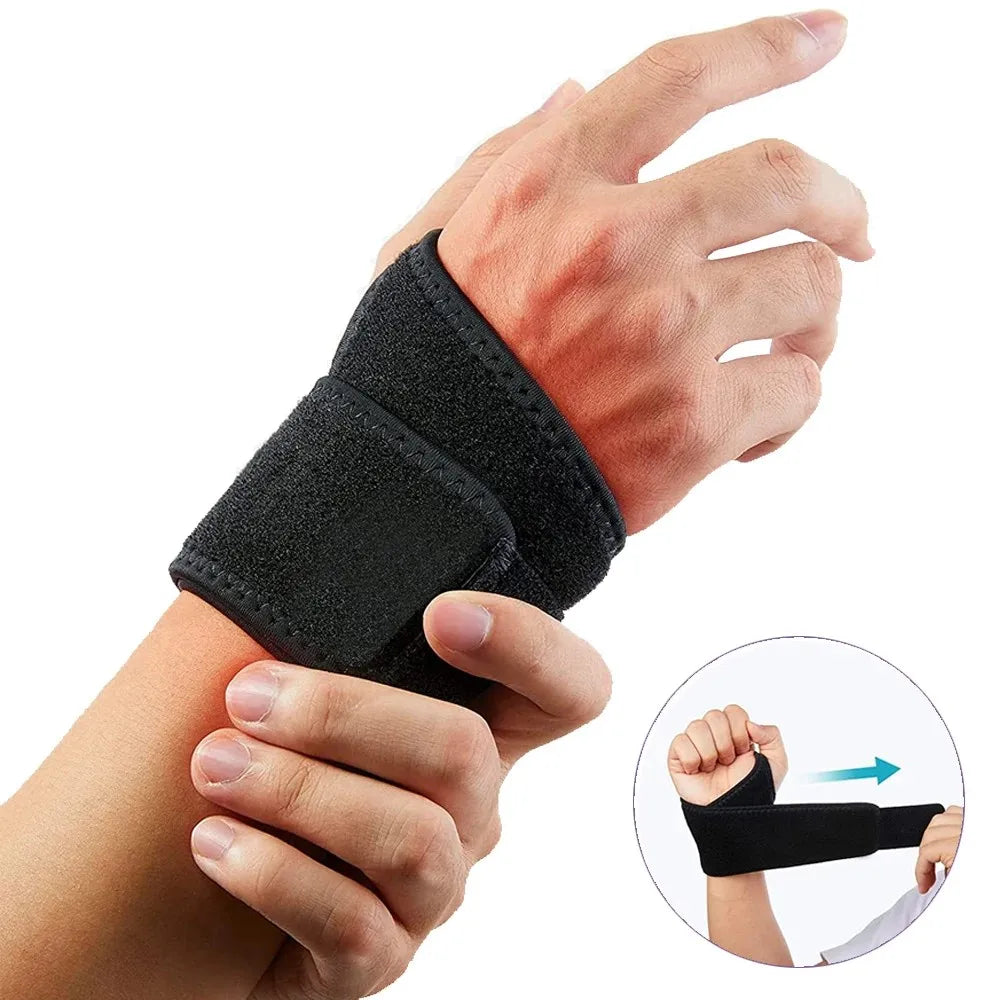 1PC Adjustable Wristband Carpal Tunnel Brace Wrist Support Sport Tendinitis Pain Relief for Arthritis Wrist Bandage Wrap