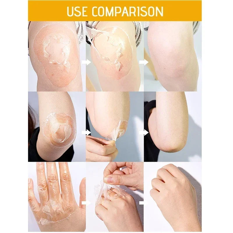 Yellow Peeling Lotion Oil 100% Organic Bleaching Dark Skin Exfoliating Whitening Nourishing Hyaluronic Acid Moisturiz Body Scrub