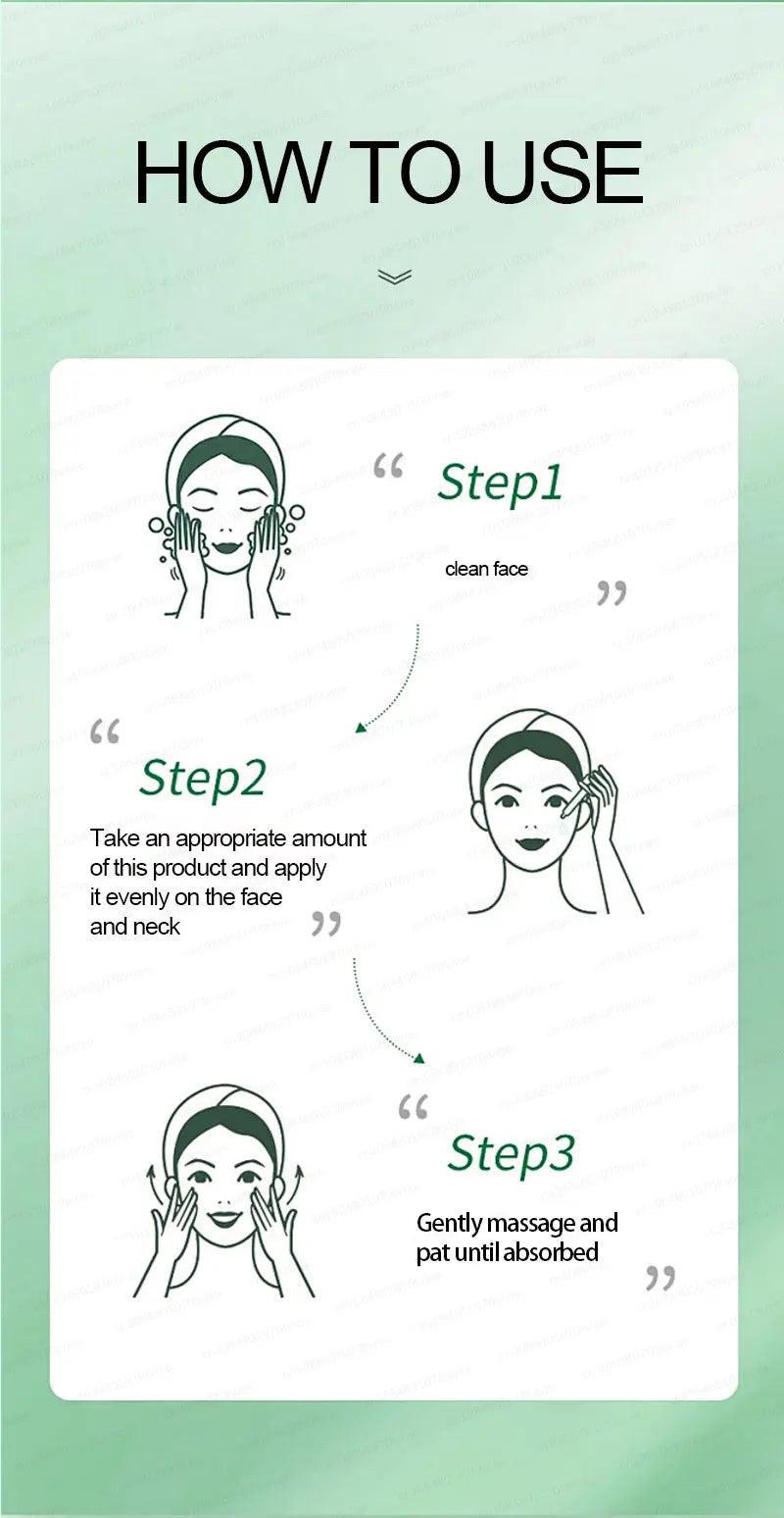 20 years younger, no fine lines