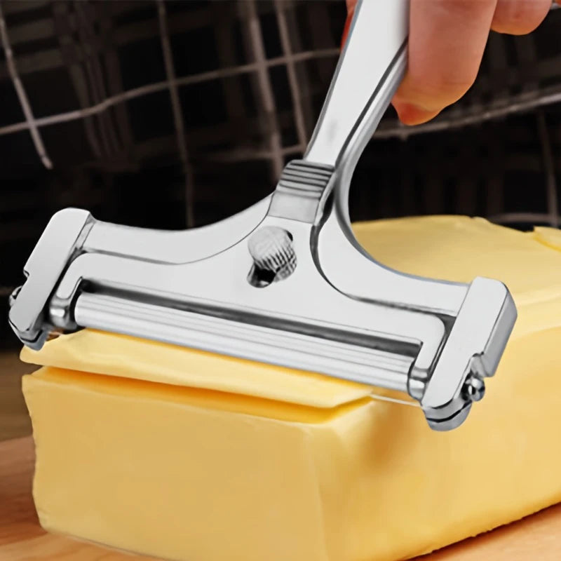 Cheese Slicer Cheese Scraper With Adjustable Thickness Butter Cheese Shaver Butter Slicer Multi-purpose Kitchen Tool