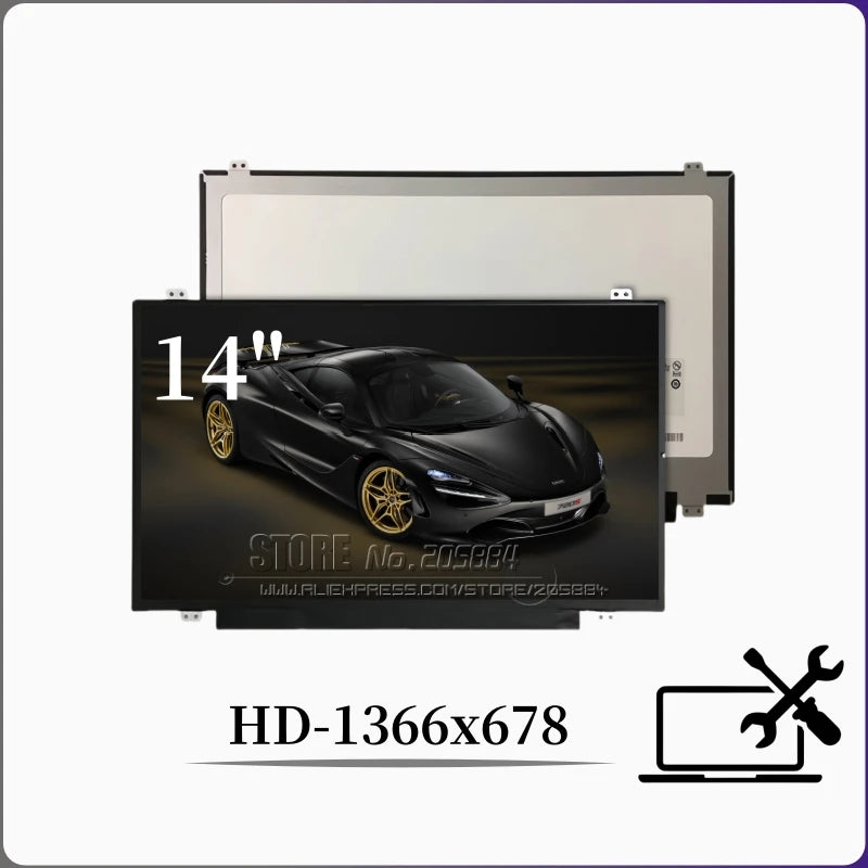 For Dell Latitude 3400 3410 3420 3430 3440 3450 3460 3470 3490 laptop LCD screen （Non touch screen）