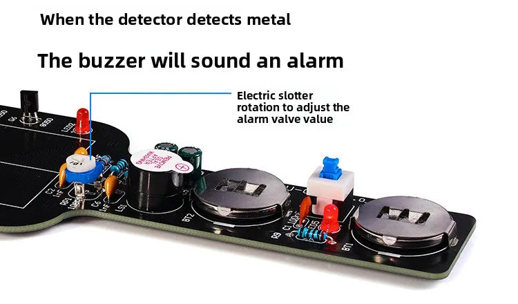 Metal Detector Kit Electronic Parts