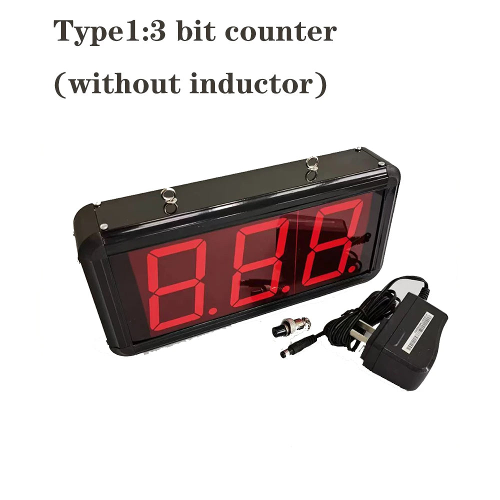 LED Digital Large Screen Electrostatic Induction Counter Infrared Automatic Production Line Pipeline Counting Electronic Counter
