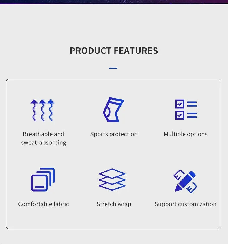 Breathable Adjustable Knee Brace (Without Side Stabilizers) – For Exercise Training & Knee Pain Relief